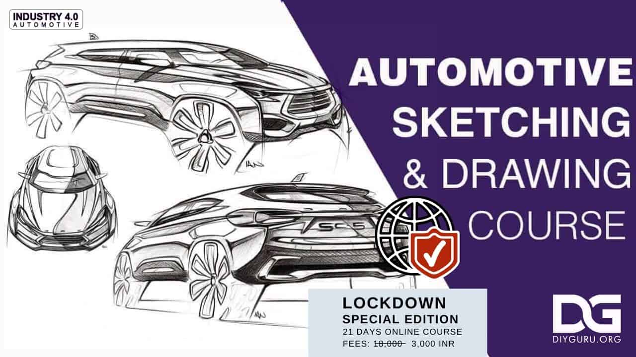 Car Design Drawings  Getting Creative with Line Weight