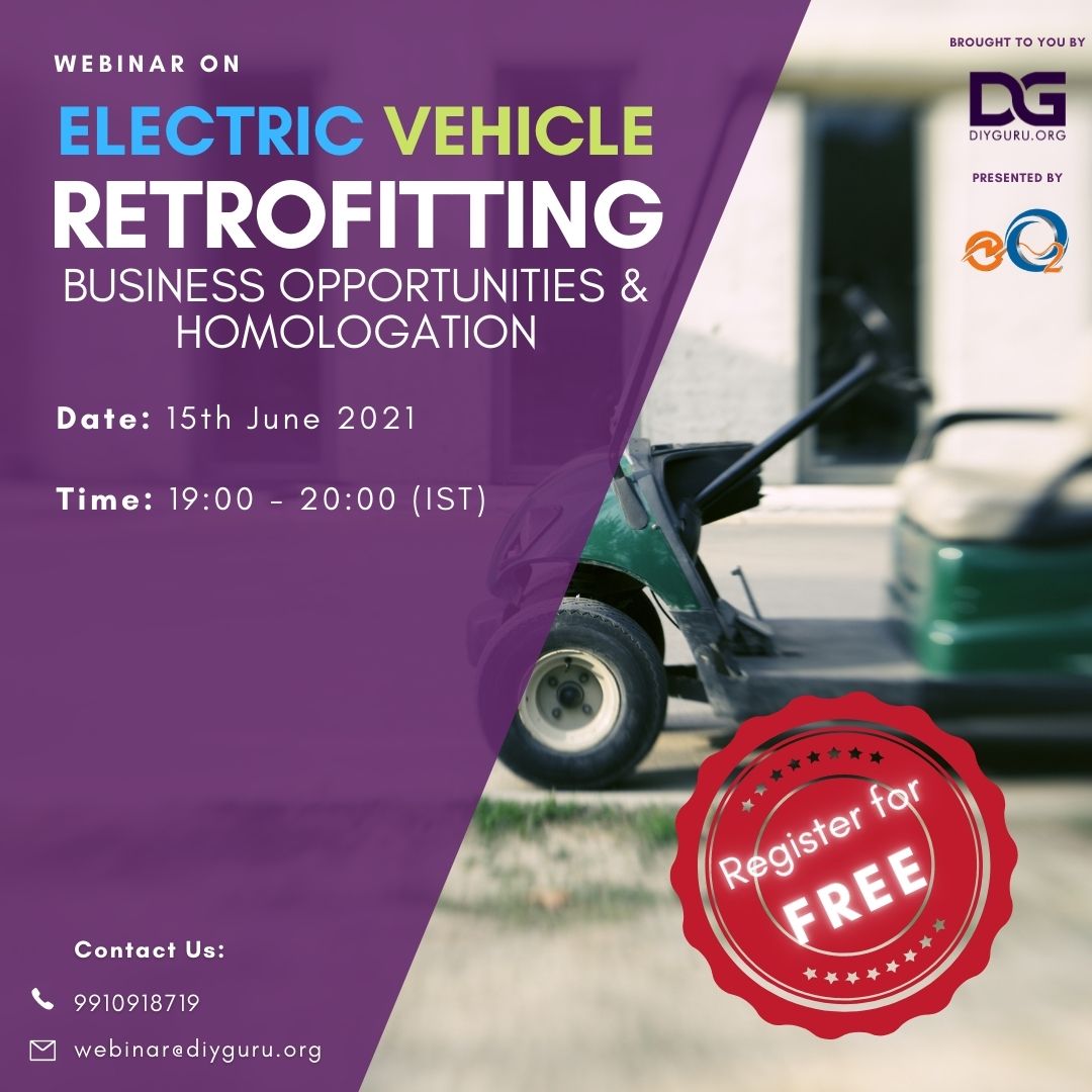 Free Webinar Electric Vehicle Retrofitting in India