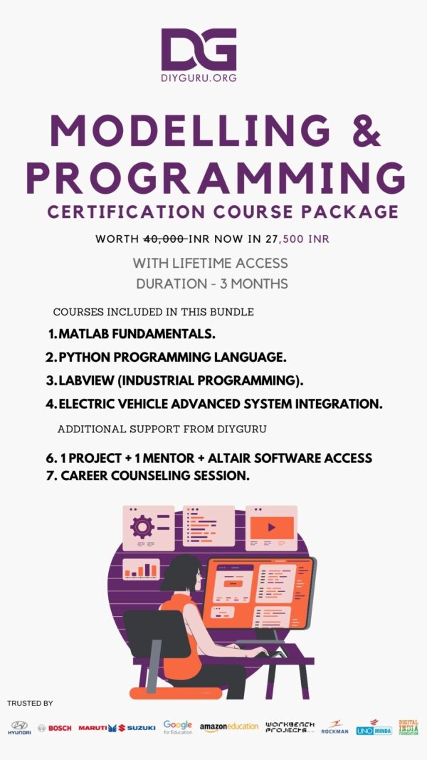 Modelling And Programming Certification Course