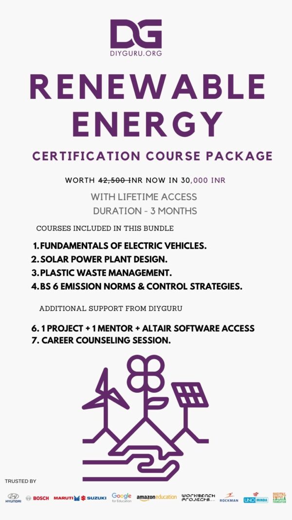 Renewable Energy Certification Course Package